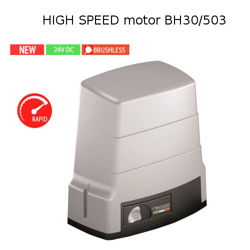 BH30/503/HS - BRUSHLESS HIGH SPEED pohon pro posuvnou bránu do 500 kg, repasovaný